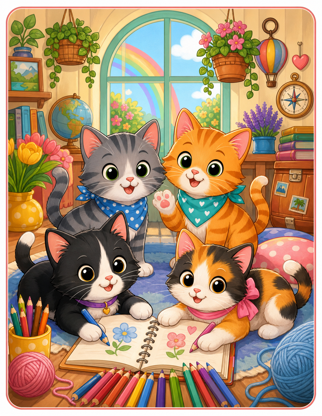 Cat Coloring Pages