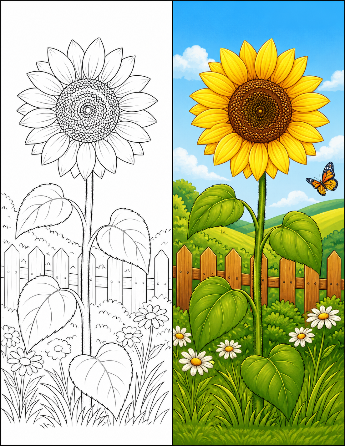 Flowers Coloring Pages