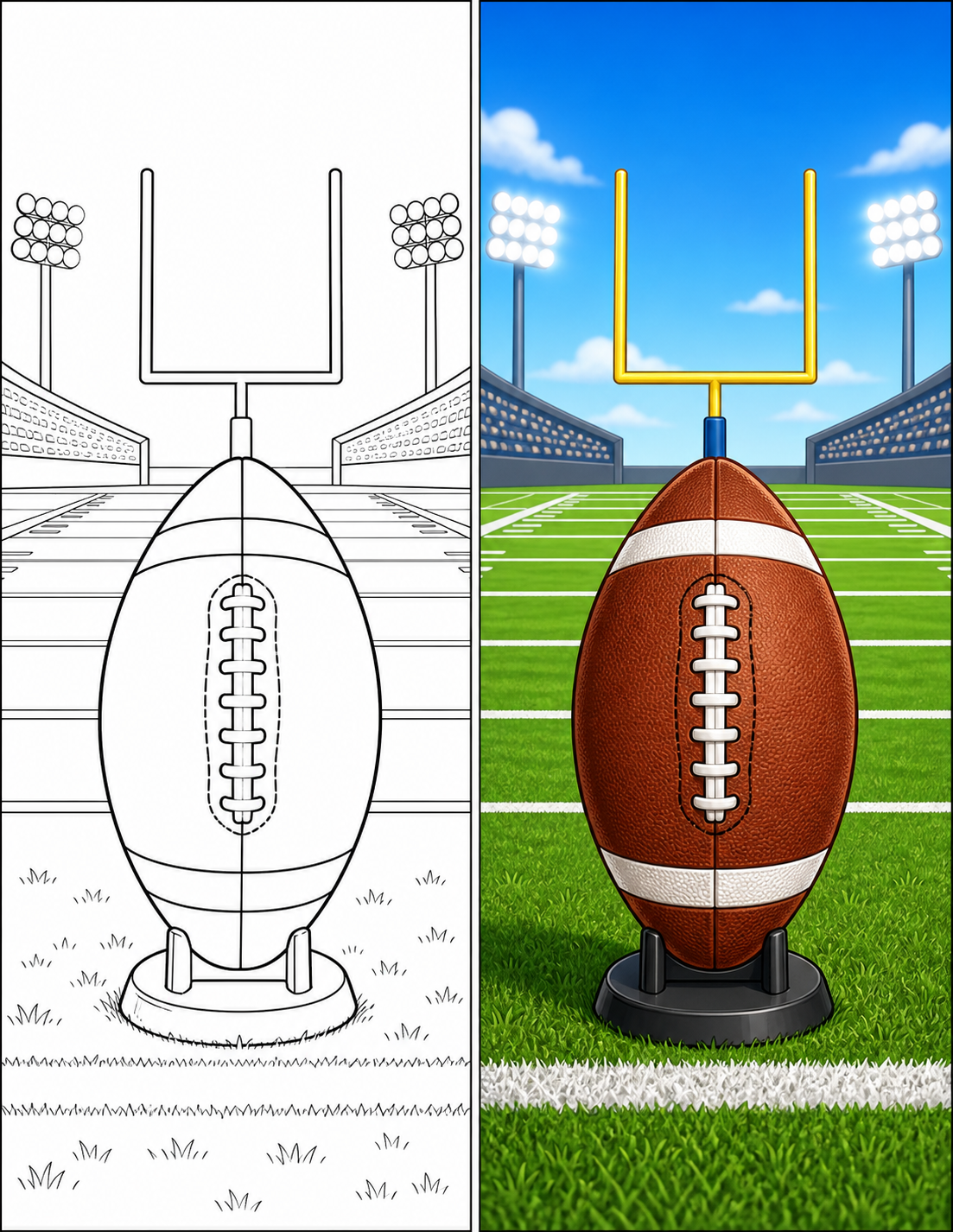Football Coloring Pages